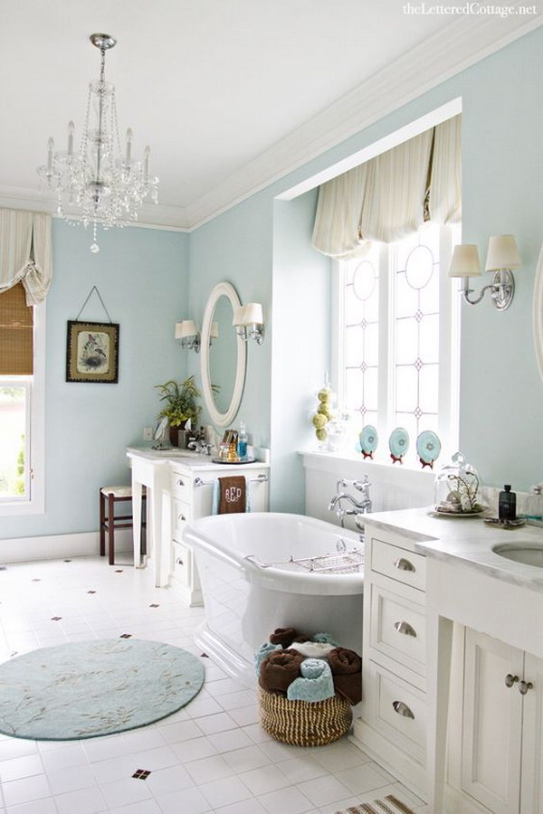 Shabby Chic Bathroom Decor Ideas