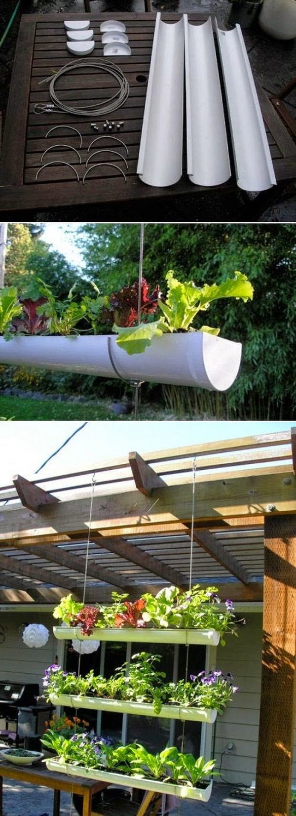 DIY Outdoor Vertical Garden Using Pvc Pipe 