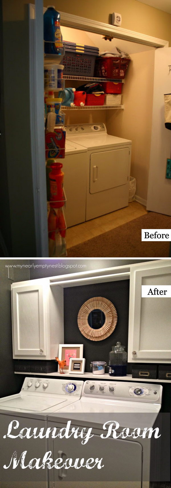 Great Laundry Room Makeover. 
