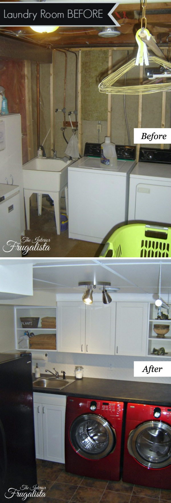Laundry Room Makeover. 