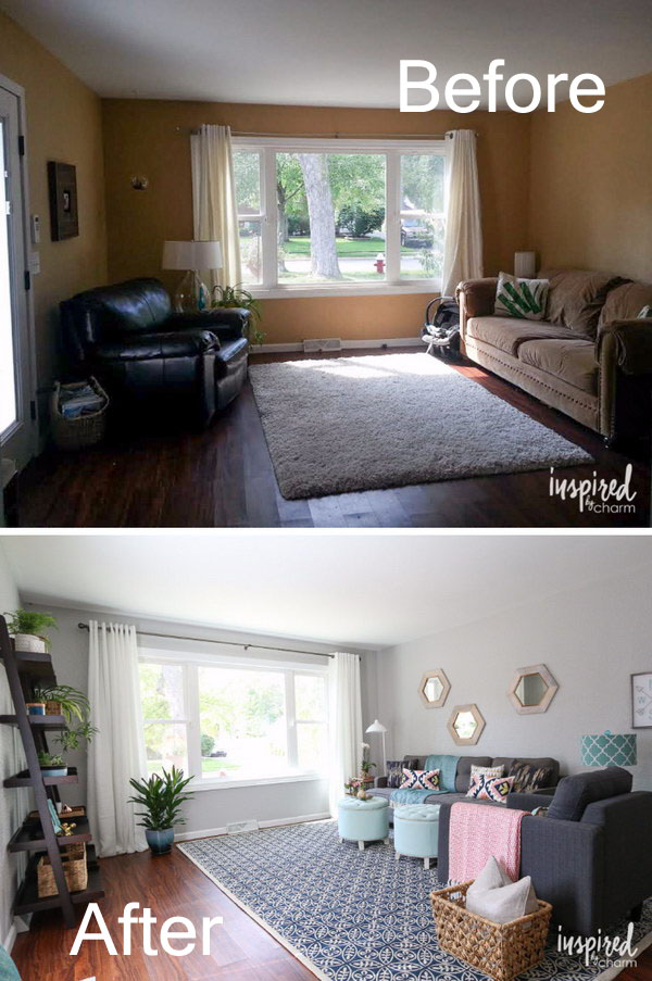 From Bowns to Fresh Living Room Makeover. 