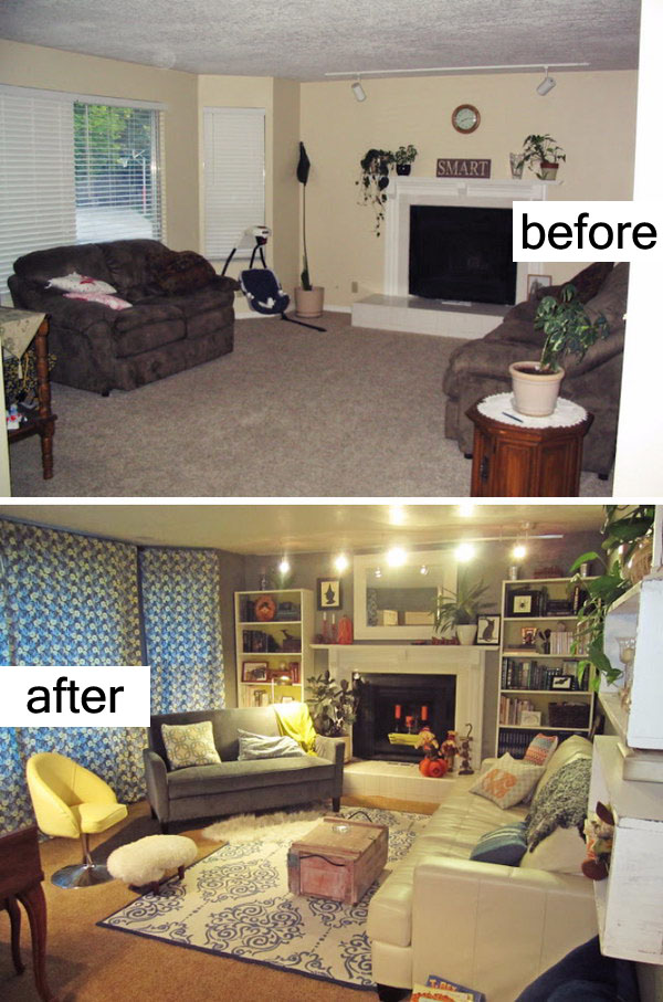 Living Room Makeover With Cozy Style. 