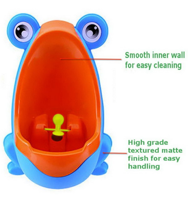 Great boys potty training urinal that's easy to empty and clean. 