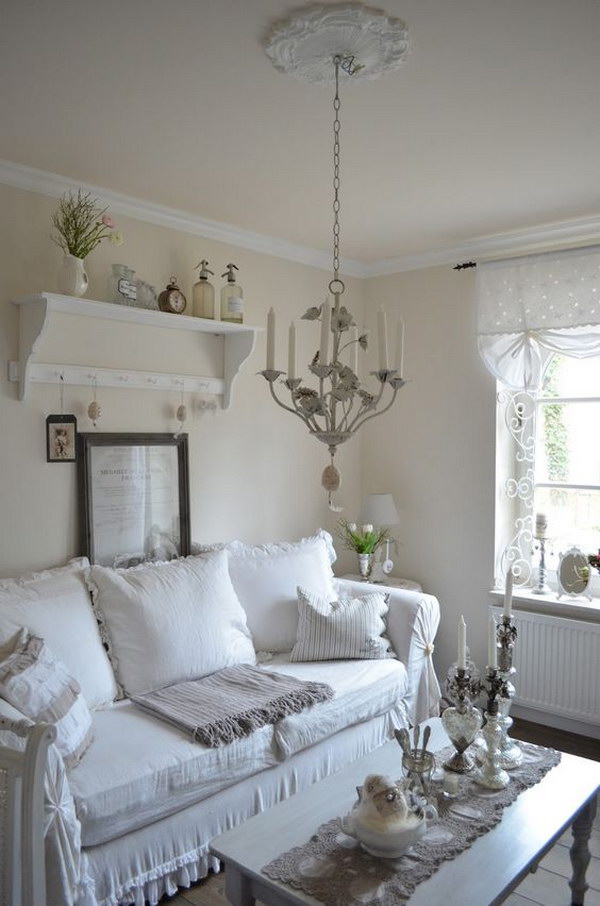 Romantic Shabby Chic Living Room Ideas, Chic Living Room Decor Ideas